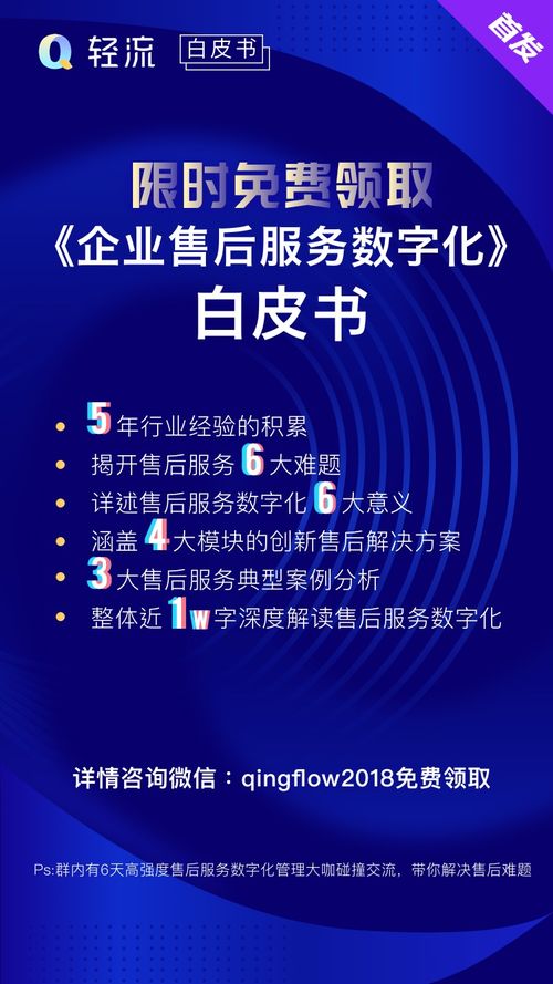 限時(shí)福利 免費(fèi)領(lǐng)取《企業(yè)售后服務(wù)數(shù)字化白皮書》及數(shù)字內(nèi)容制作服務(wù)